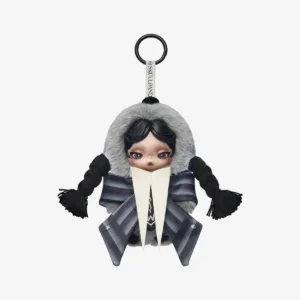 SKULLPANDA Wednesday Plush (Nevermore Academy Uniform Version)